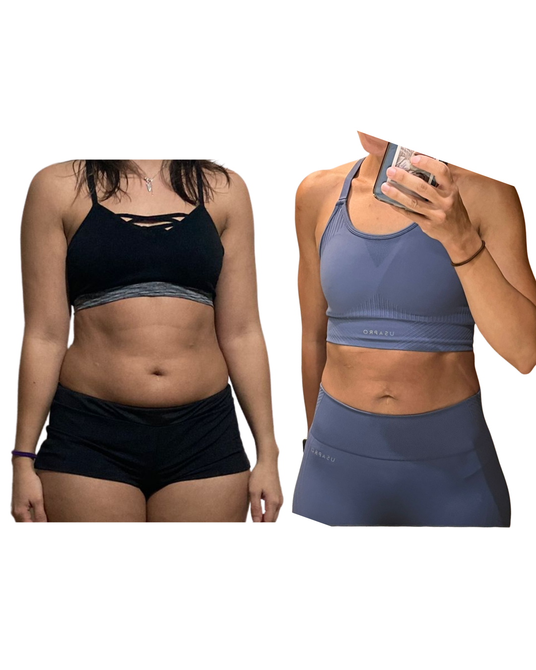 Antes e depois de cliente 2